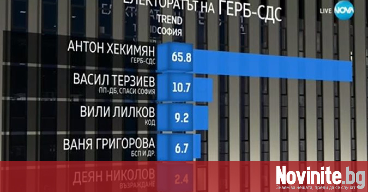 83,3% oт електората на БСП е гласувал за Ваня Григорова.