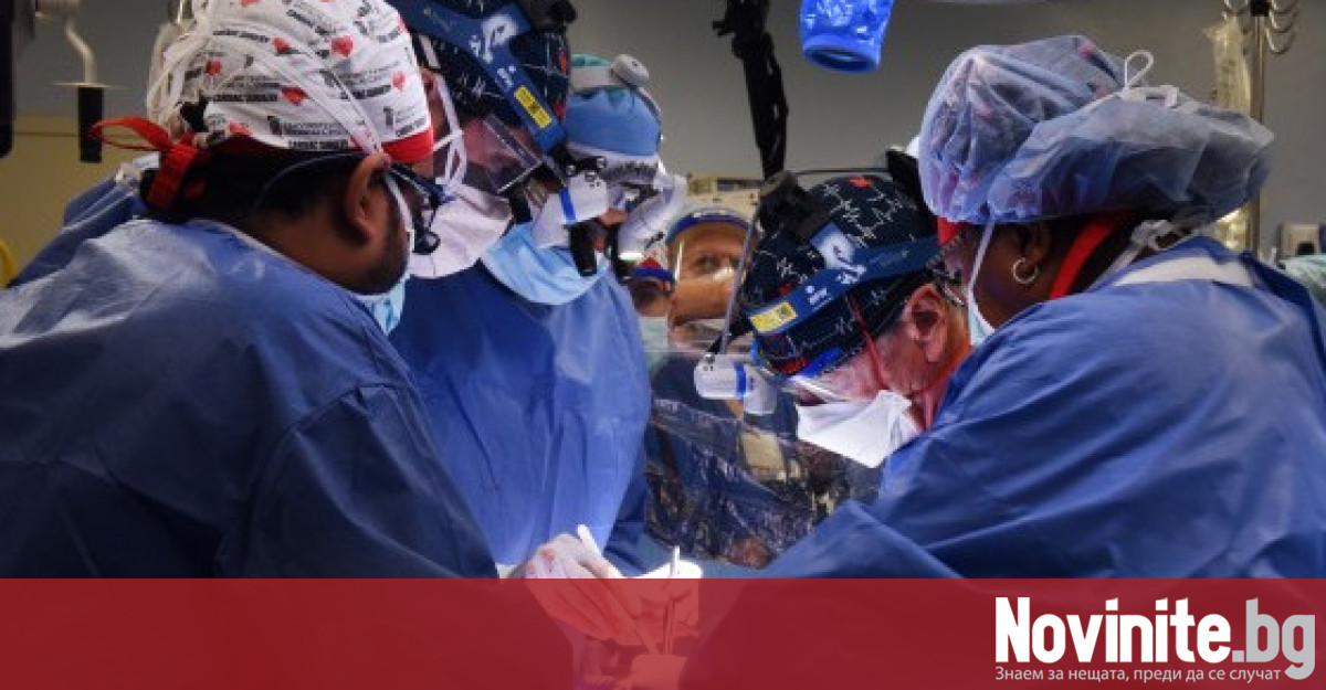 Медици в САЩ са извършили първата в света трансплантация на