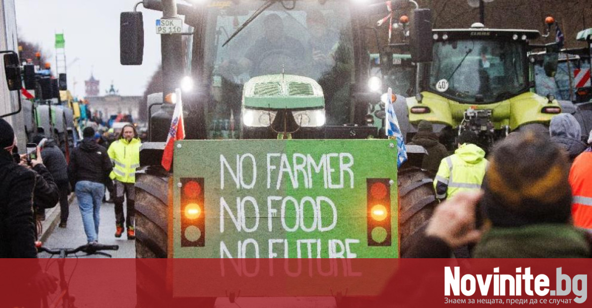 Германските фермери заплашиха че ще повторят протестите си следващата седмица