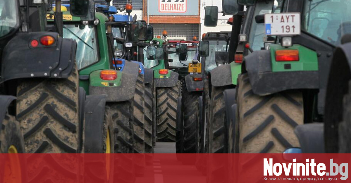 Протест на гръцки фермери Те влязоха с трактори в Солун Обещават