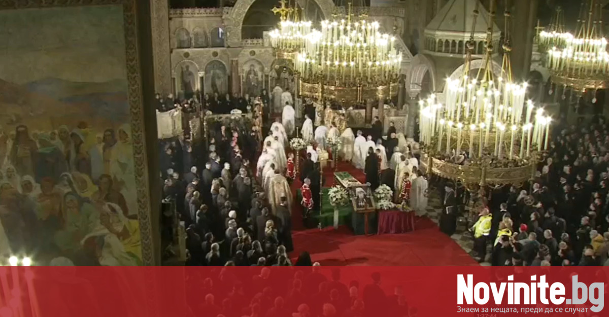 България се прощава с патриарх Неофит който почина в сряда