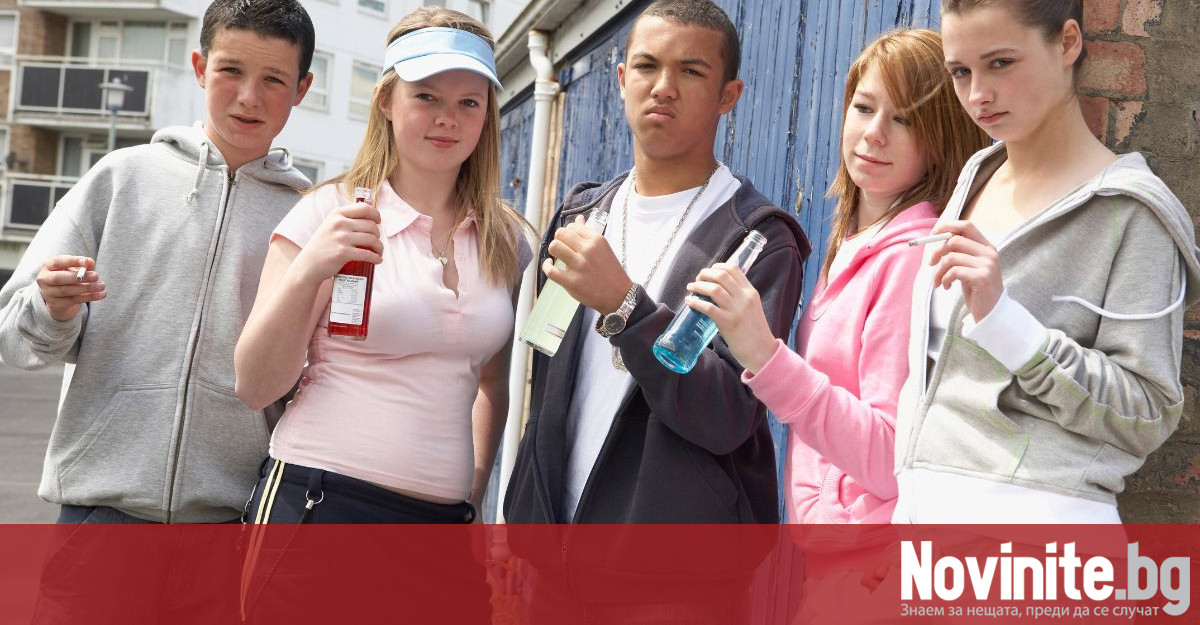 Широкоразпространената употреба на алкохол и електронни цигари сред подрастващите е