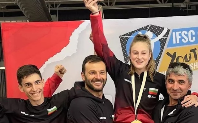 Българка е световна шампионка по спортно катерене