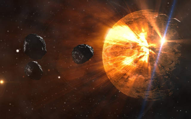 4 астероида фучат към нас с невиждана скорост
