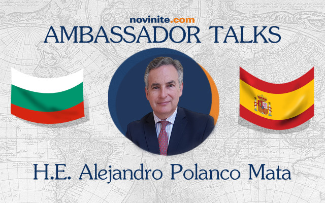 Посланик Алехандро Поланко Мата: Моделът за развитие на Испанската инфраструктура може да бъде полезен пример за България #AmbassadorTalks