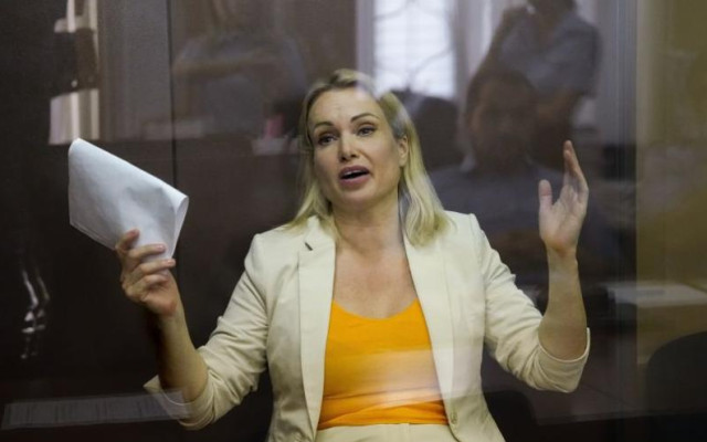 Марина Овсянникова бе обявена за издирване от руските власти