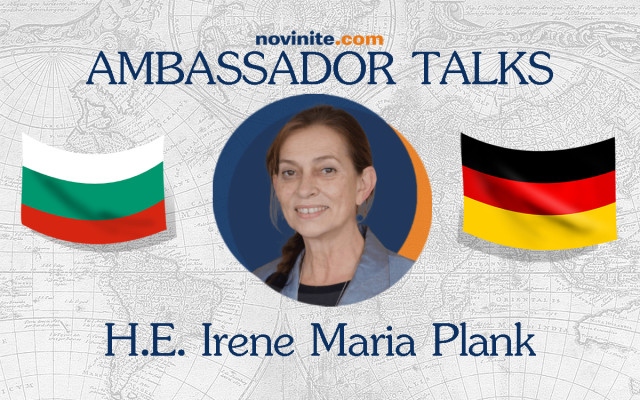 Посланикът на Германия Ирене Планк: Германия е Търговски Партньор Номер 1 на България #AmbassadorTalks