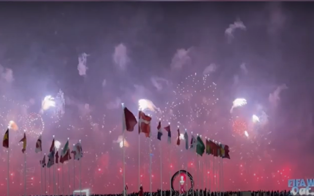 Пищно шоу откри Световното по футбол в Катар