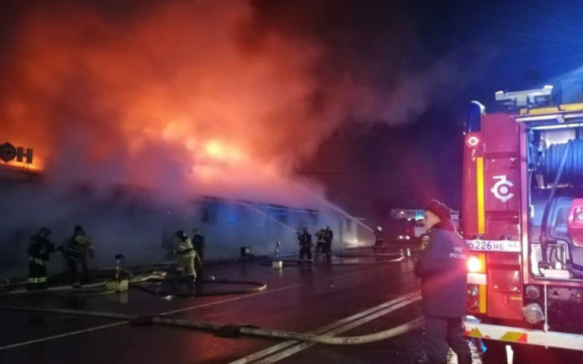 15 жертви при пожар, пламнал след масово сбиване в заведение в руския град Кострома