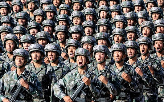 Китайската армия се подготвя за война