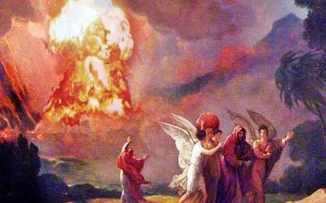 Ядрен взрив ликвидирал греховните Содом и Гомор?