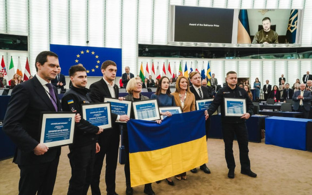 Награда „Сахаров“ за 2022 г.: ЕП отличава украинския народ
