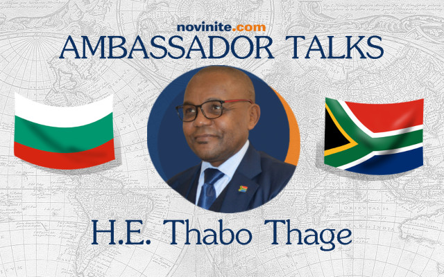 Н.Пр. Табо Тахе: Южна Африка и България имат дълга и силна история помежду си #AmbassadorTalks