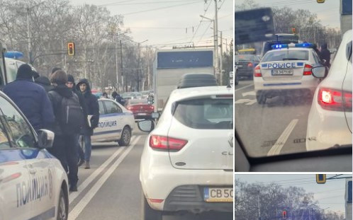 Полицията задържа двама души на Орлов мост в София