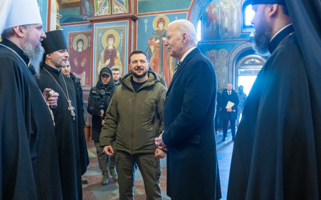 Байдън пусна СНИМКИ и лаконично послание след визитата в Киев
