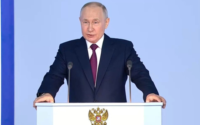 Ето я цялата двучасова реч на Путин, вижте какво каза той ВИДЕО