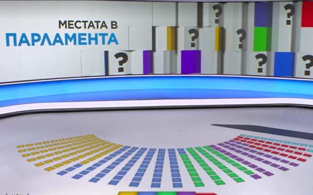 Кой колко места получава в парламента според резултатите от exit poll-а