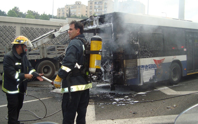 Бг  автобус пламна в Гърция