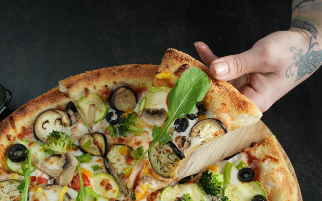 Здравословна и вкусна веган пица