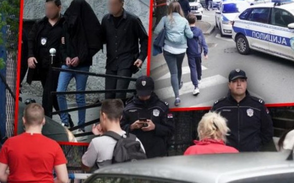 Искат една дузина години в затвора бащата на сръбското момче, което изби 10 души в школо