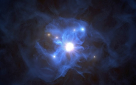 В центъра на Млечния път има само една голяма черна дупка