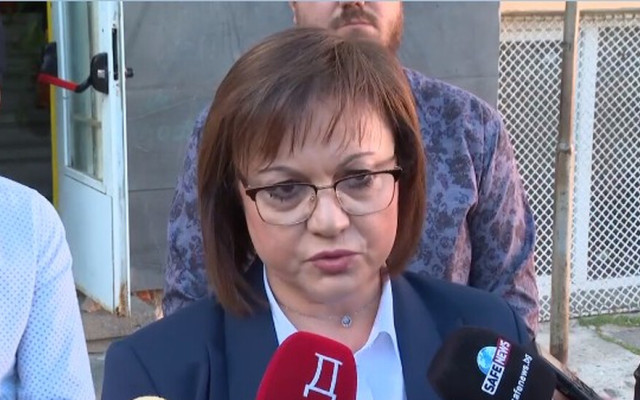 И Нинова се накани да иде до урните