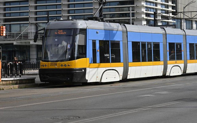 Заради ремонт: Промени в движението на някои трамваи в столицата