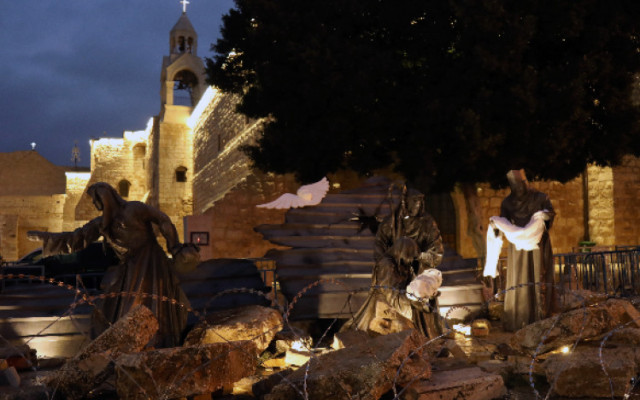 Заради войната: Отменени са коледните тържества във Витлеем, ще има само църковни служби