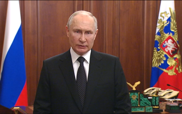 Путин заяви, че Русия работи за освобождаване на заложниците от конфликта в Газа