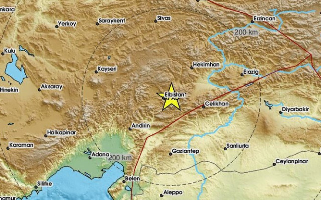 4,8 по Рихтер разтърси Централна Турция
