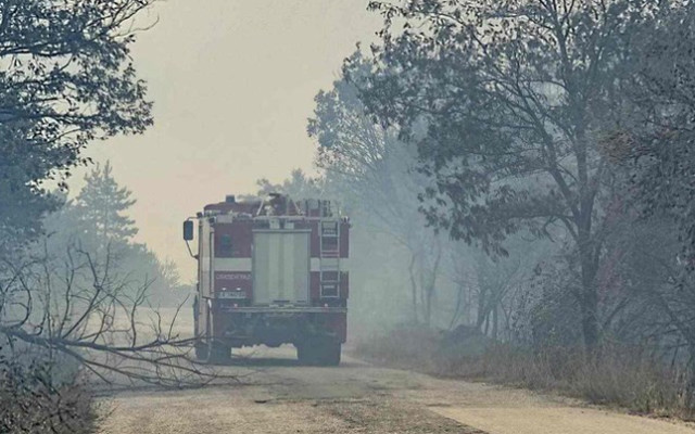 Борбата с пожарите продължава