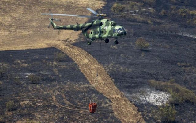 Пожарът на територията на селата Воден, Крайново и Странджа е овладян и локализиран