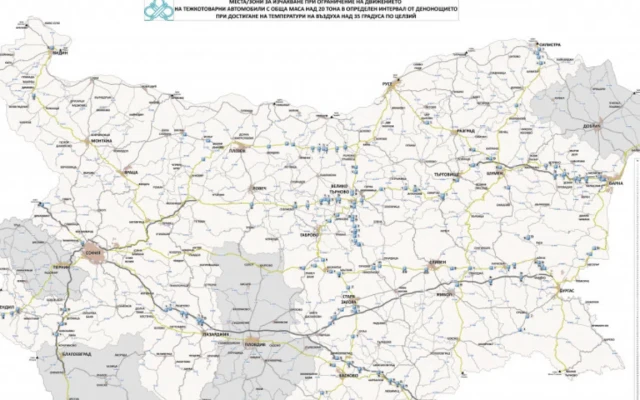 Заради адските жеги: От събота до вторник в следобедните часове спират камионите над 20 т