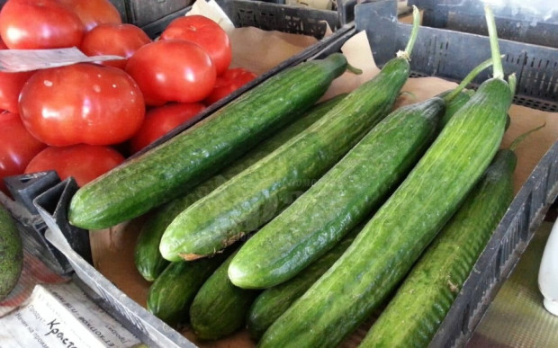 7 лева за кило краставици