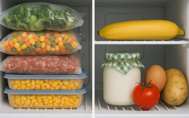 Кои храни и хранителни продукти могат да се замразяват и кои не