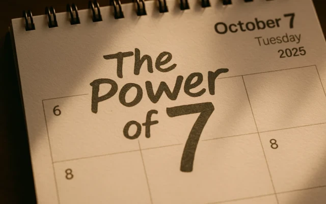 Силата на числото 7 – мистиката на 7 октомври