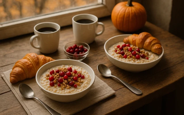 Бърза, питателна и запомняща се закуска за двама в студените есенни дни