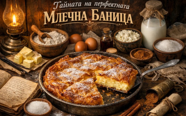 Тайната на перфектната млечна баница: как да я приготвим без грешки