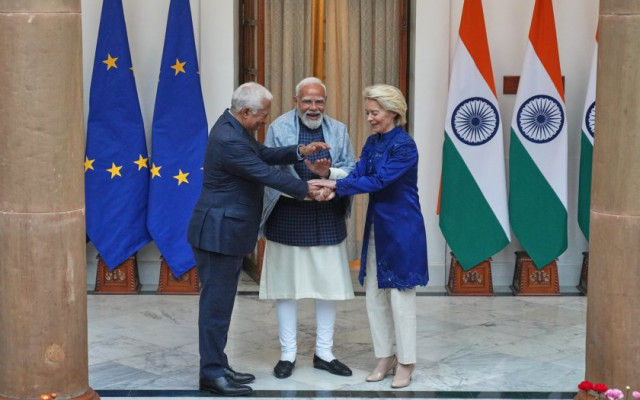 Зона за свободна търговия: ЕС и Индия сключиха търговско споразумение