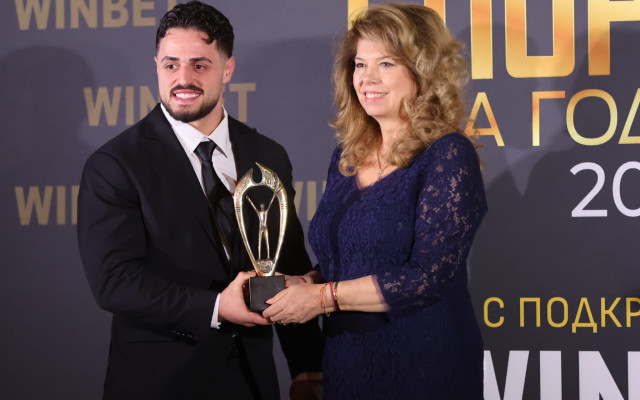 За втора поредна година: Карлос Насар е Спортист №1 на България