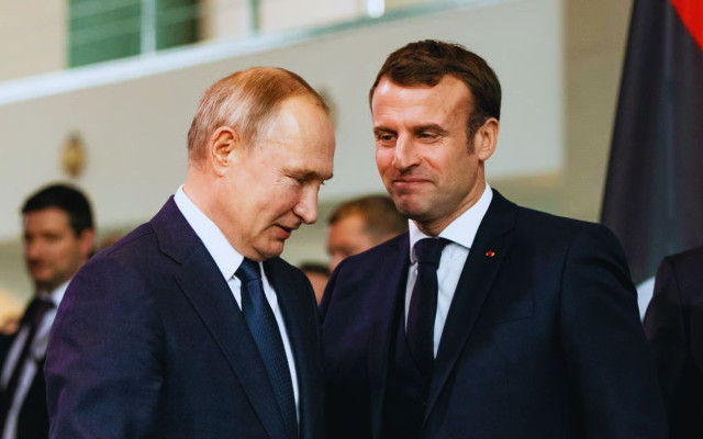 Макрон: Време е да преговаряме с Путин