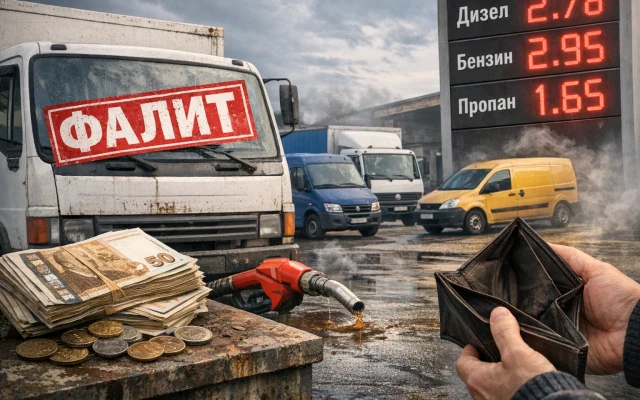 Малки транспортни фирми у нас са пред фалит заради горивата
