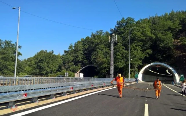 Хеликоптерни площадки до всеки тунел