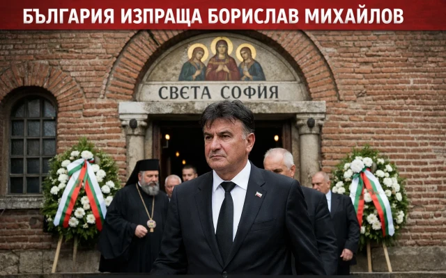 България изпраща Борислав Михайлов в храм "Света София" в събота