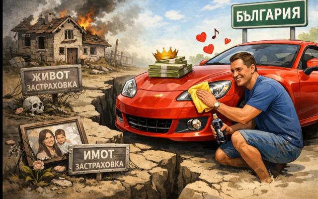 Автомобилът е приоритет, българинът пренебрегва застраховките за живот и имот