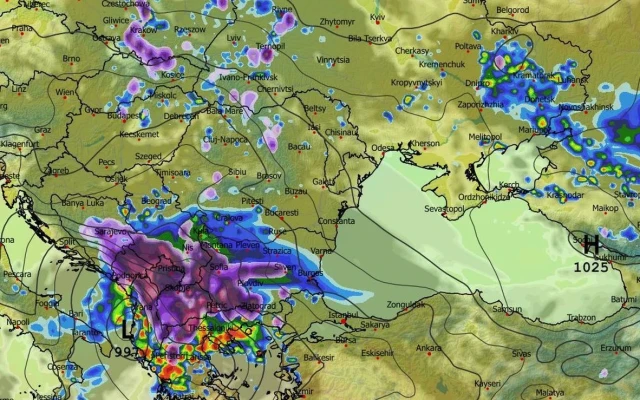 Meteo Balkans: Пловдив и Пазарджик ще бъдат сред най-засегнатите от великденския циклон