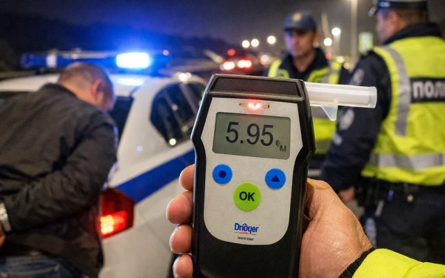 Рекорд: Хванаха шофьор с 5,95 промила алкохол на АМ „Струма“