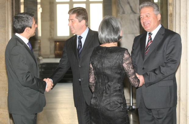 Първанов доволен от себе си и Марин