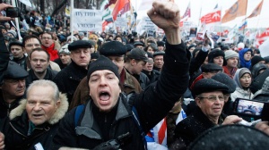 Най-големият протест в Русия след падането на СССР