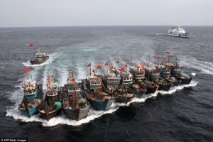 Китайски рибари „нападат“ Южна Корея
